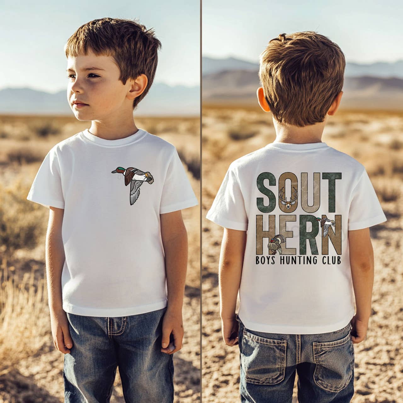 Southern Boys Hunting Club SET DTF Heat Transfer