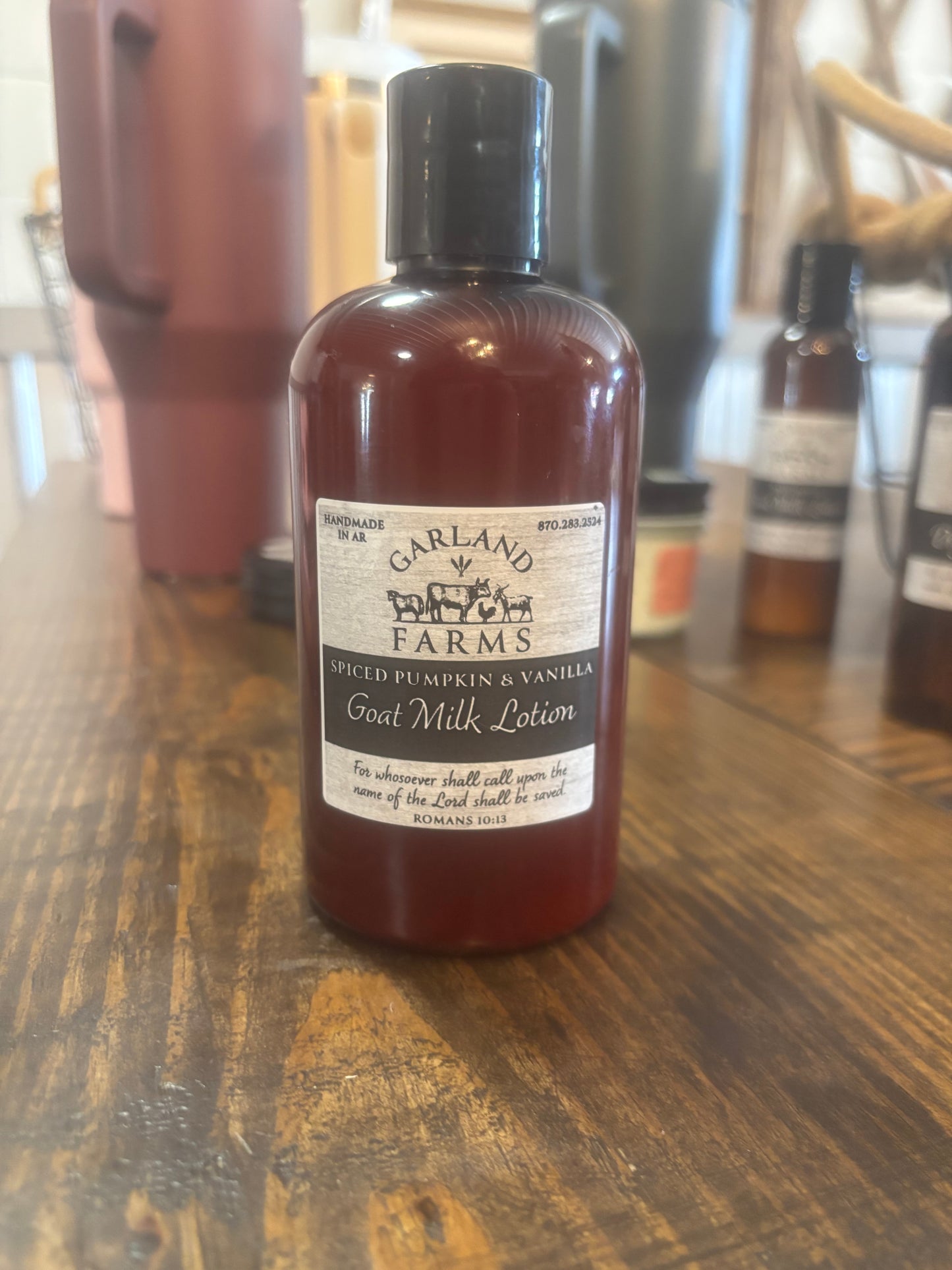 Garland Farms Goat Milk Lotion 8 oz