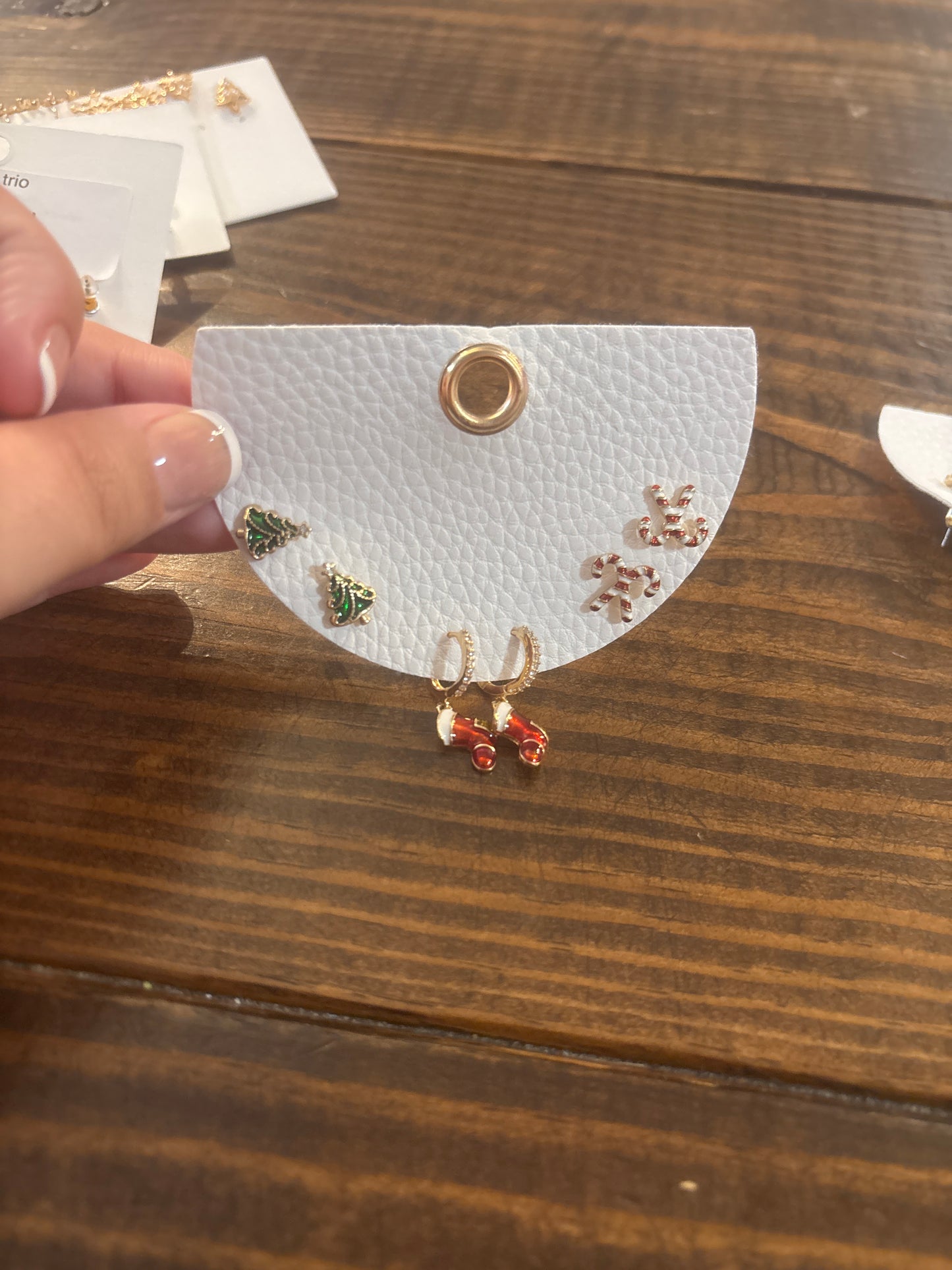 Christmas Trio earring