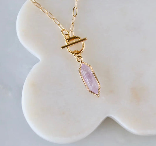 Quartztoggle necklace