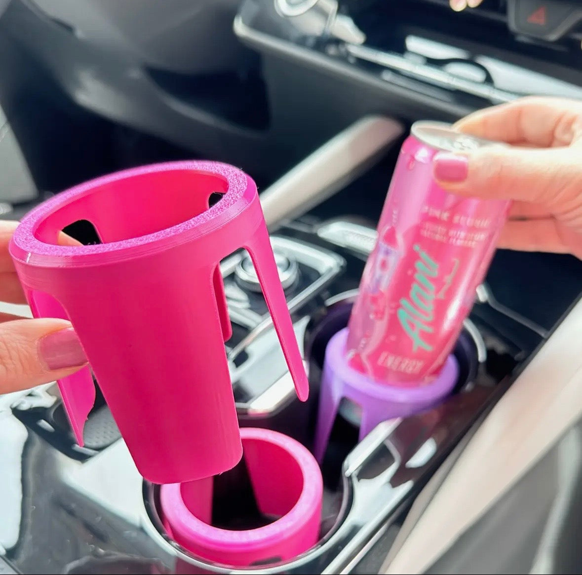 Skinny cup holder