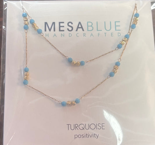 Beaded chain necklace