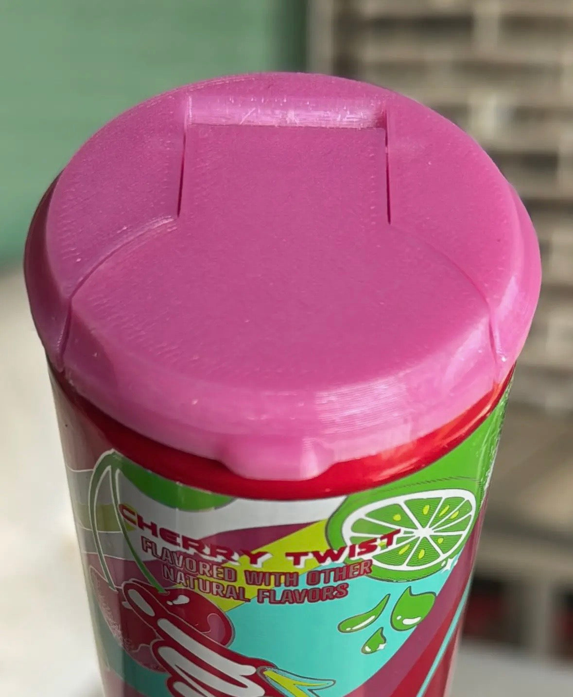 Skinny can lid