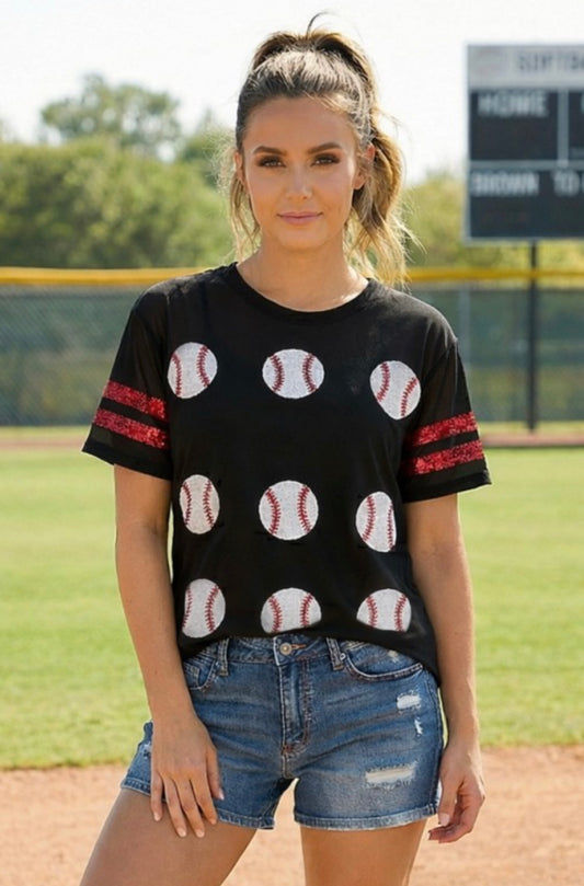 Sequin top