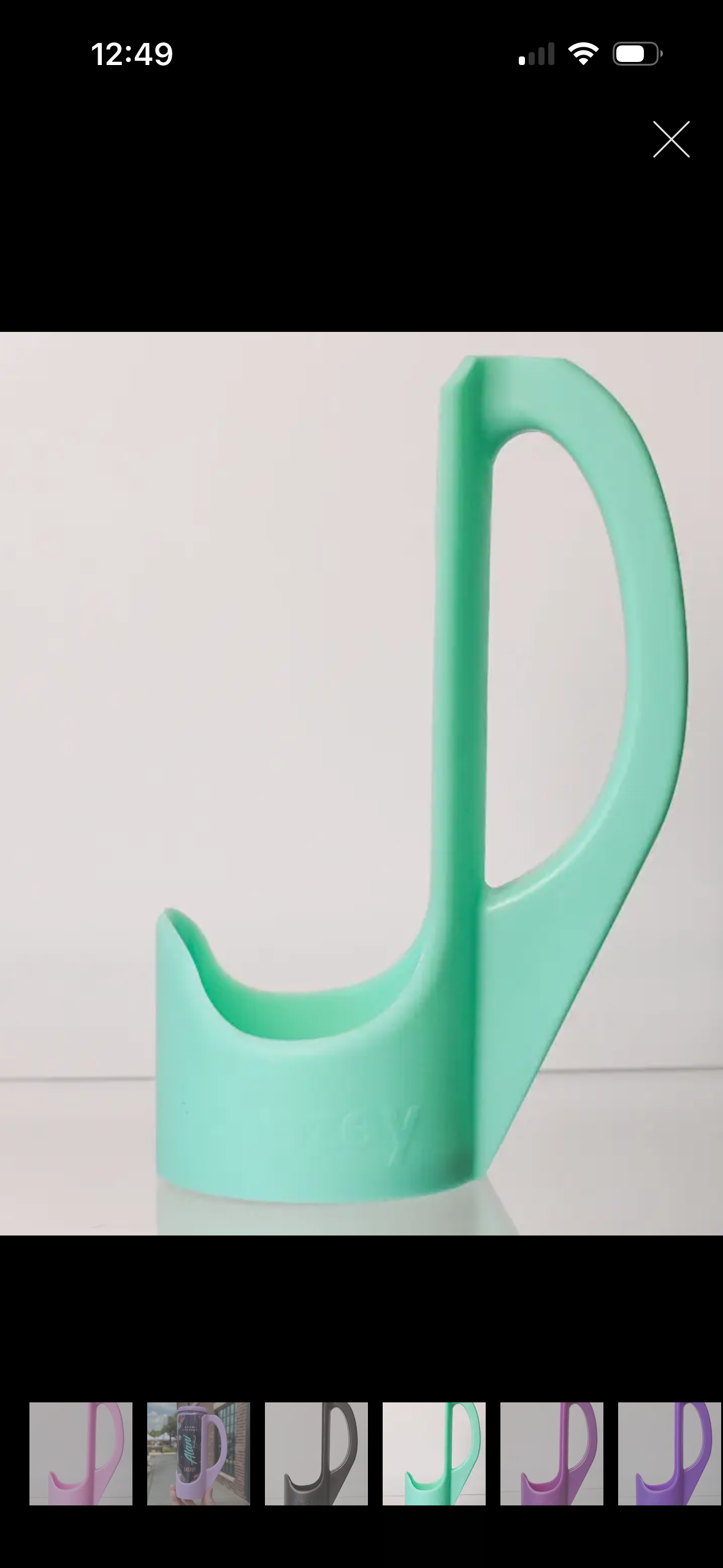 Skinny drink holder