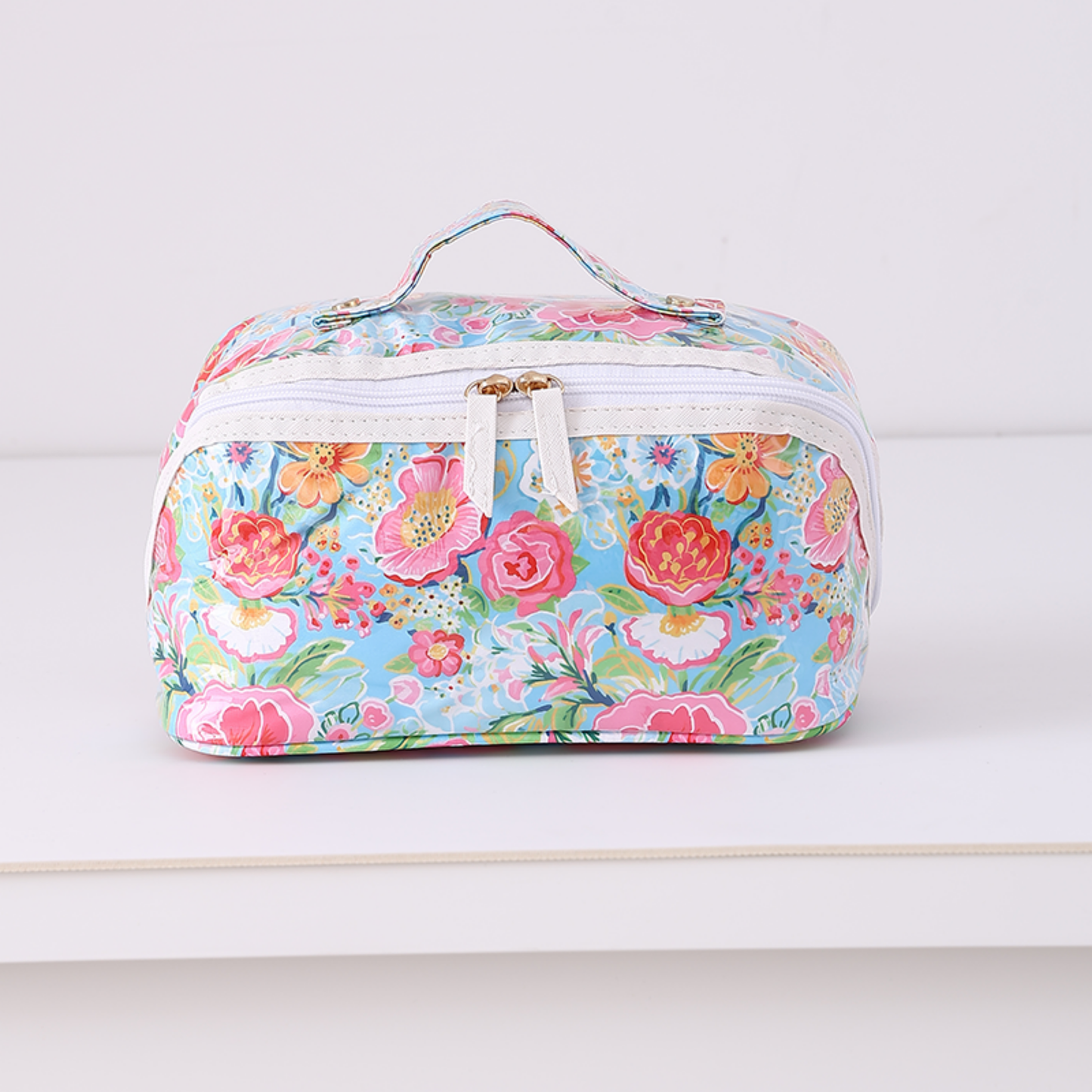 Waterproof PVC Cosmetic Case | Travel Makeup Organizer