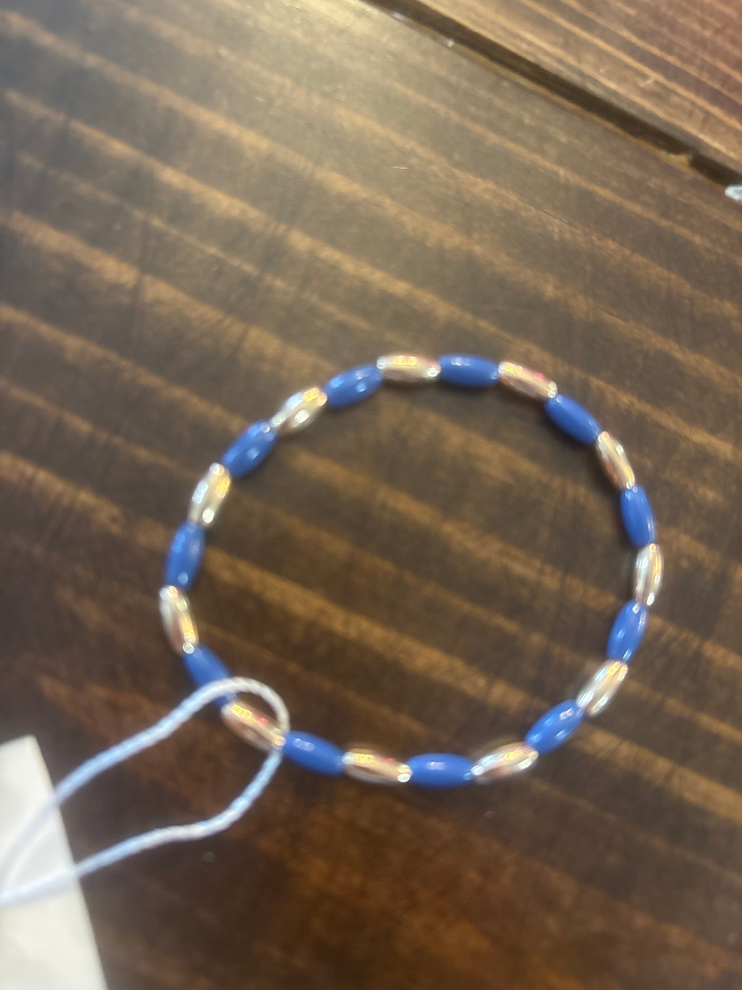 Metal beaded bracelet