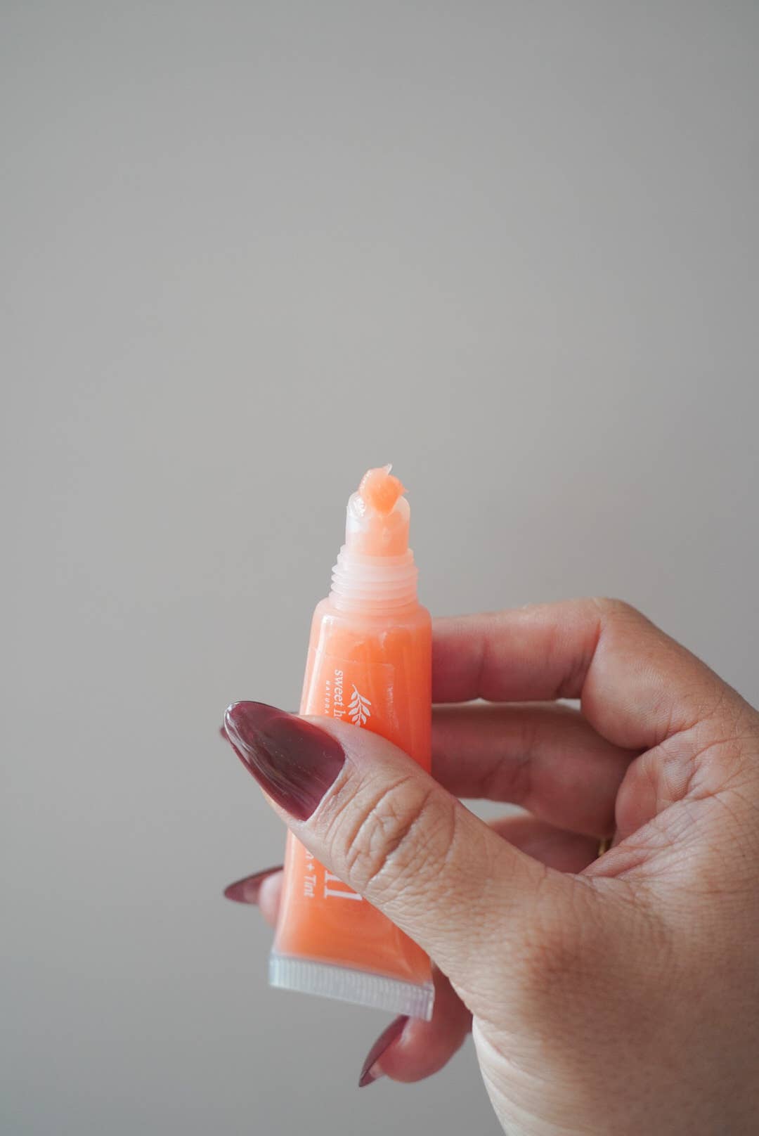Natural Lip Oil - Poppy | Nourish + Tint | Tallow & Lanolin