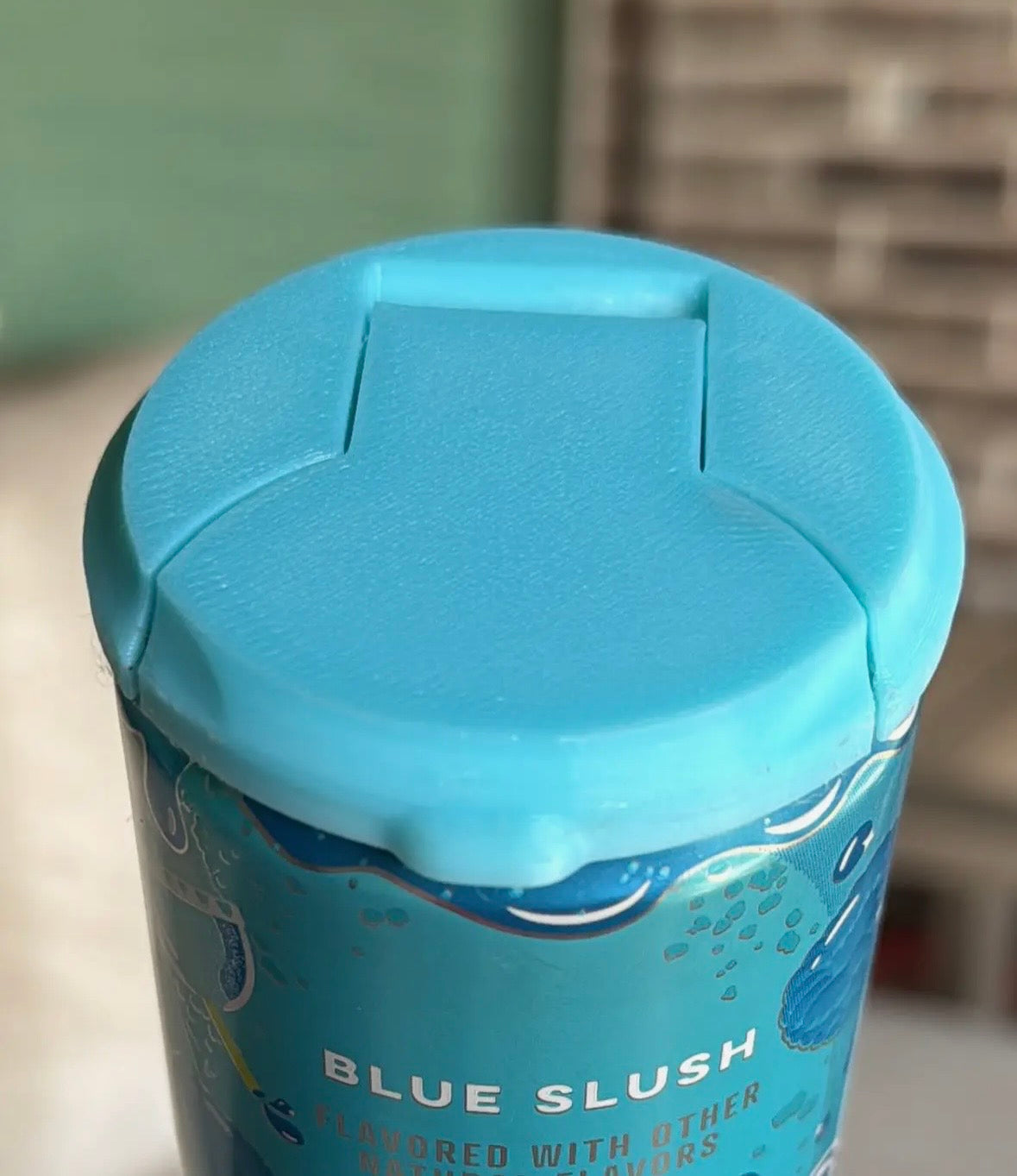 Skinny can lid