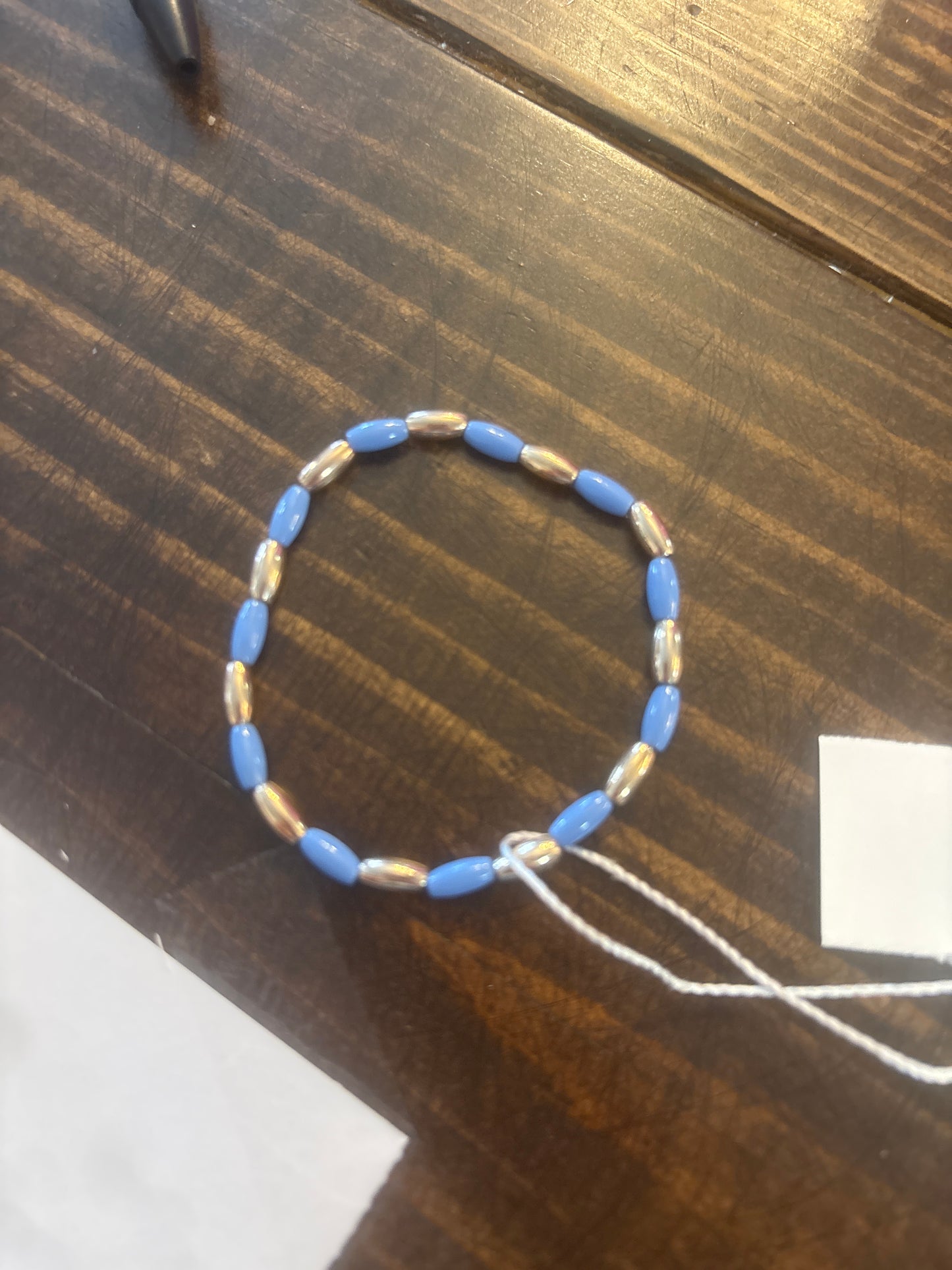 Metal beaded bracelet