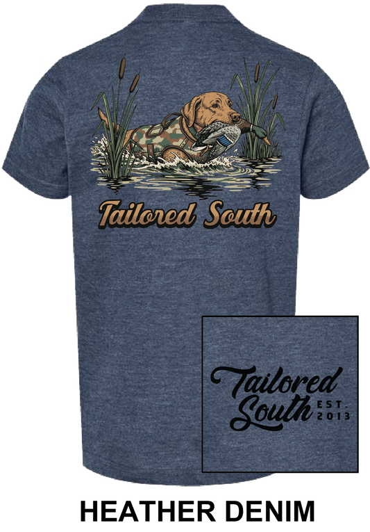 TS031Y - Youth Walking Lab - Heather Denim