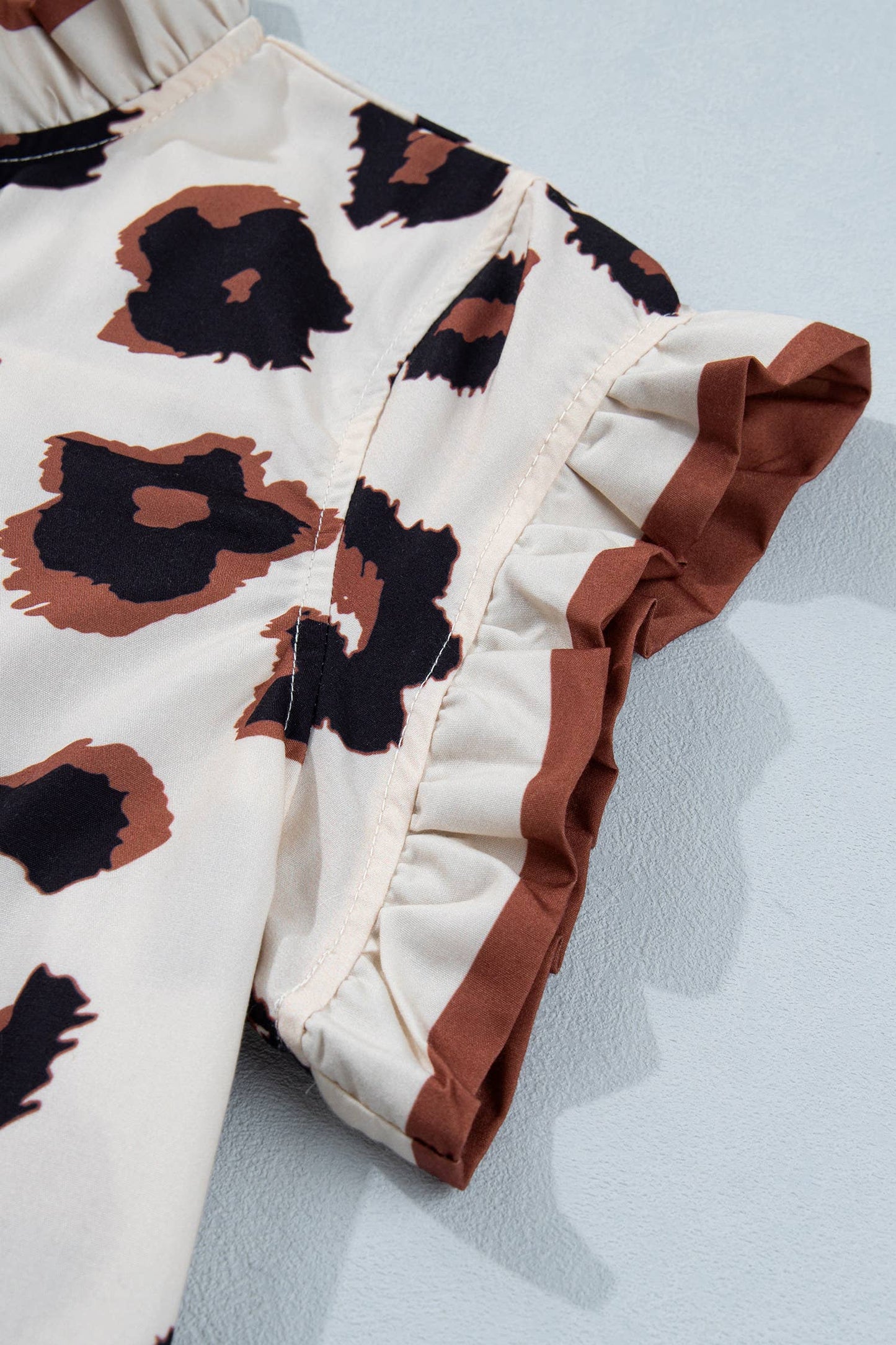 Summer 2026 Western Primal Poise Leopard Blouse (S-4X)