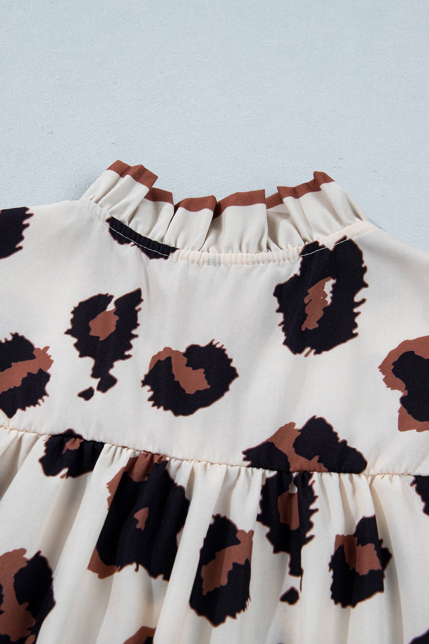 Summer 2026 Western Primal Poise Leopard Blouse (S-4X)