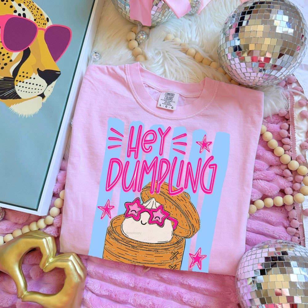 Hey Dumpling Stripes  DTF Heat Transfer