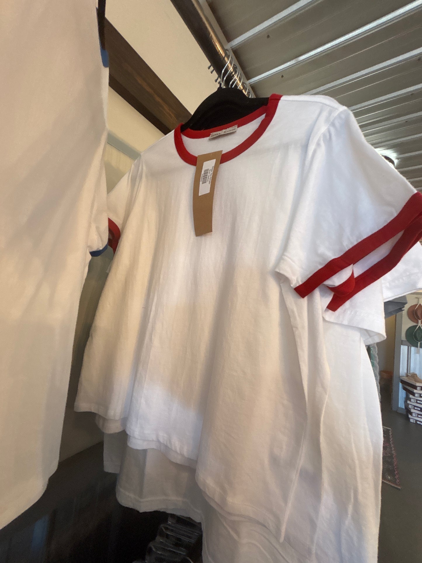 Ringer Tee-Tomato