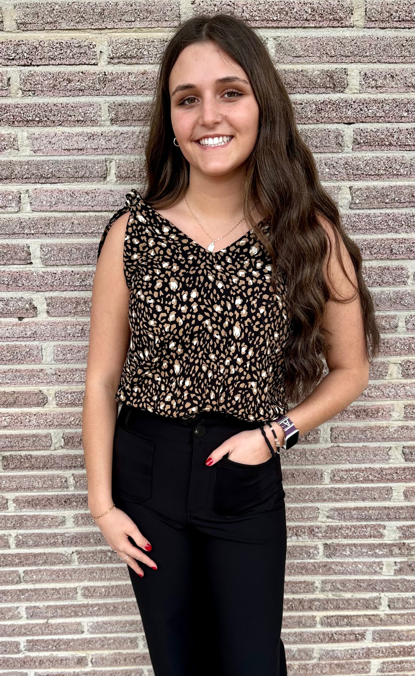 Leopard Print Bodysuit