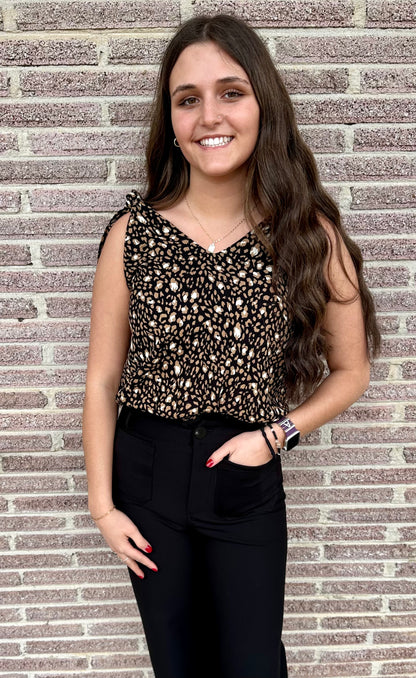 Leopard Print Bodysuit
