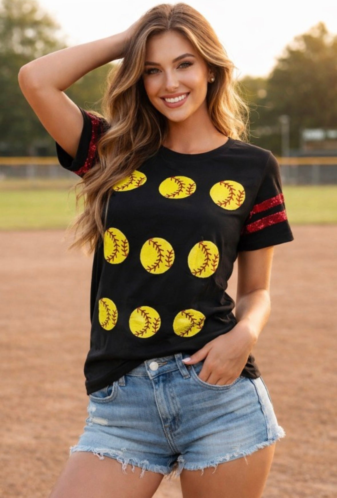 Sequin top