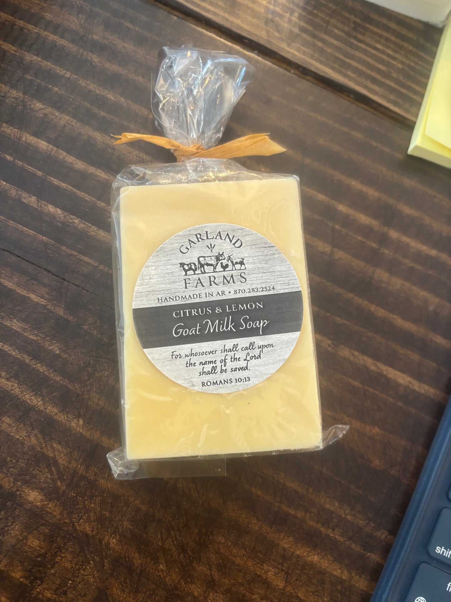 Garland Farms Goat Milk Soap
