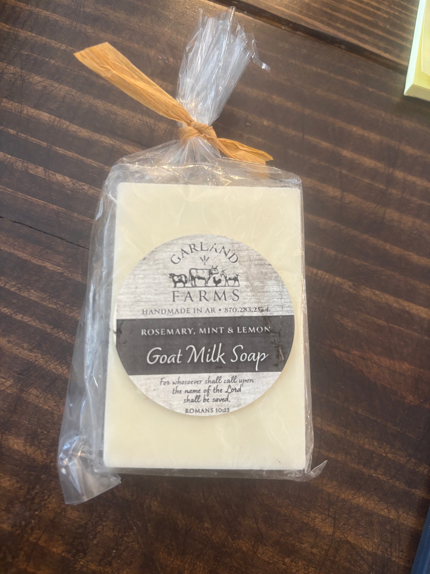 Garland Farms Goat Milk Soap