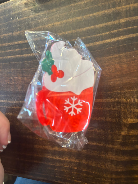 Christmas Claw Clips