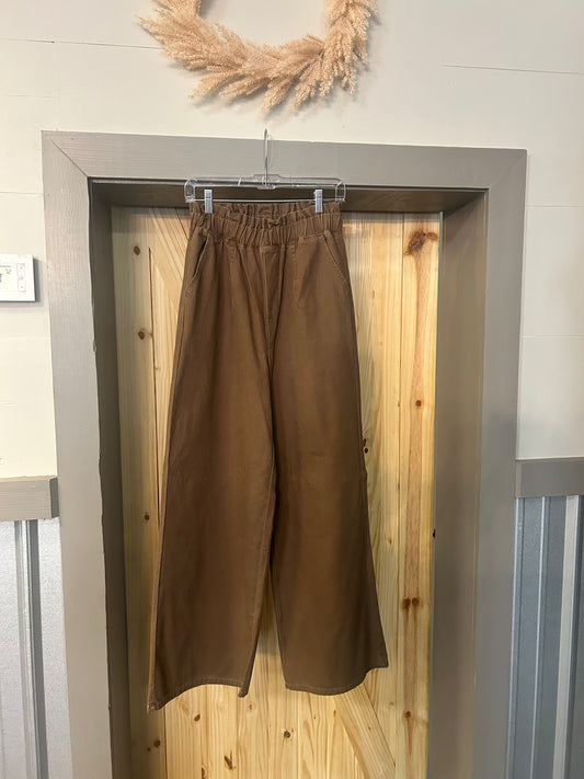 Zenana Scrunchy Waist Pants