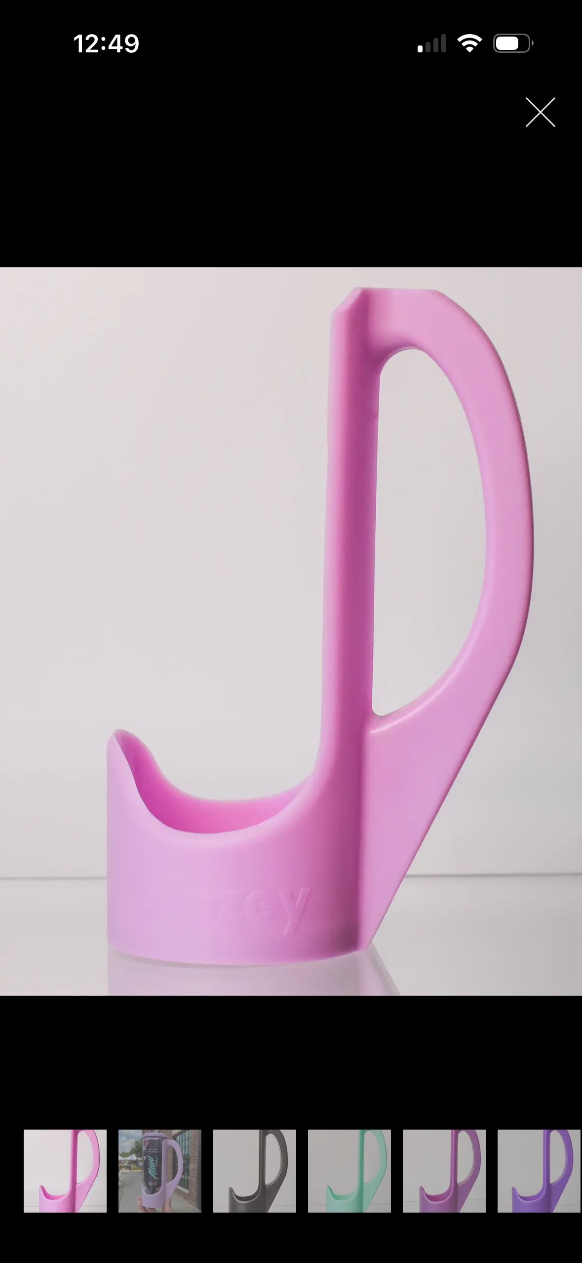 Skinny drink holder