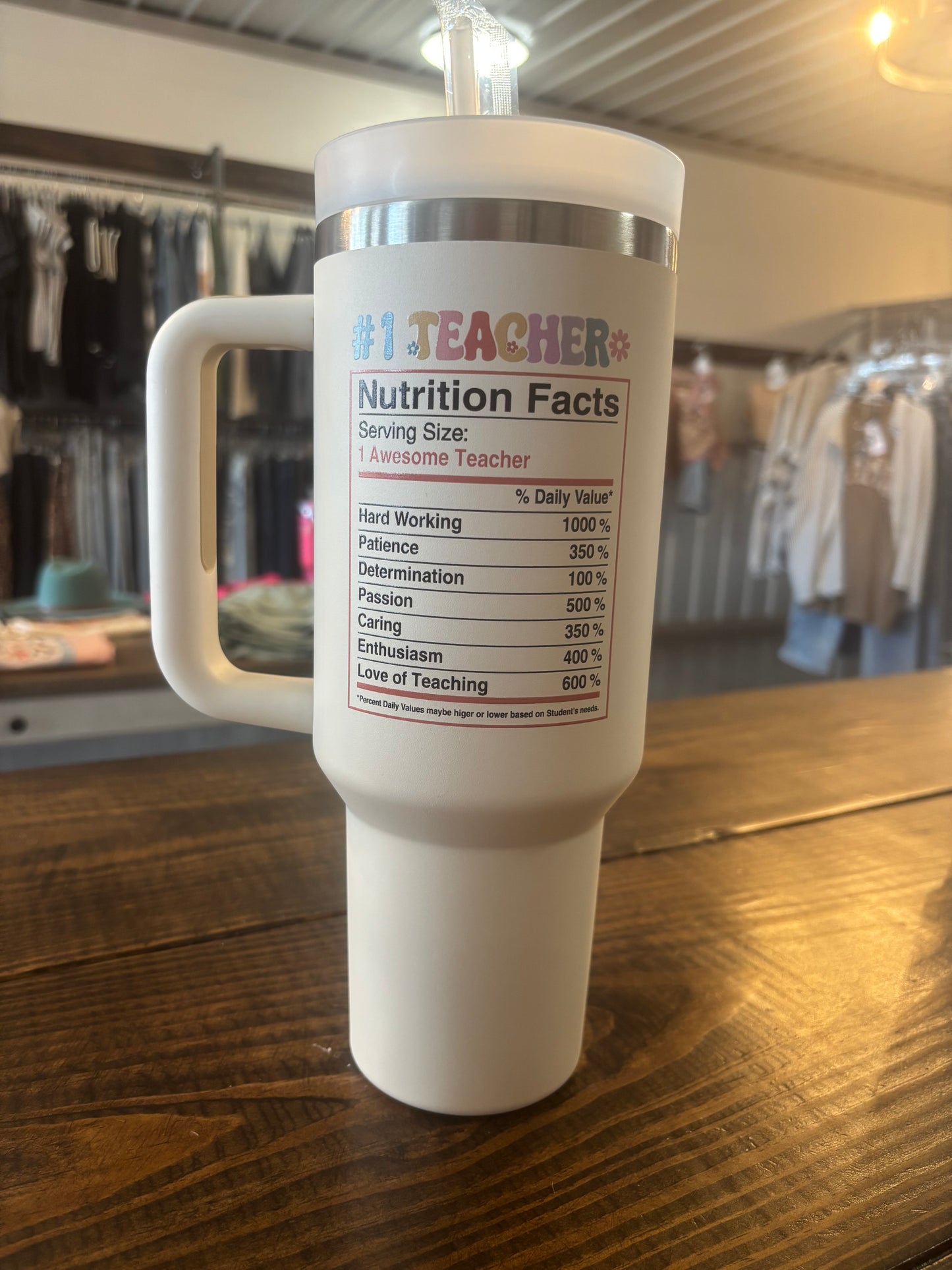 “In My Teacher Era” 40oz Tumbler