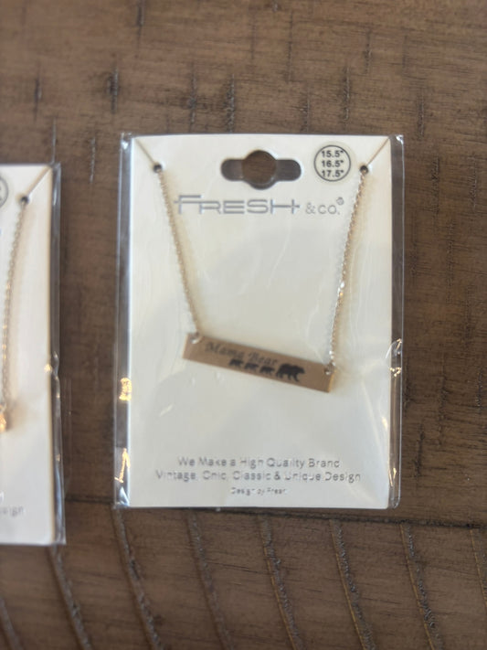 mama bear necklace