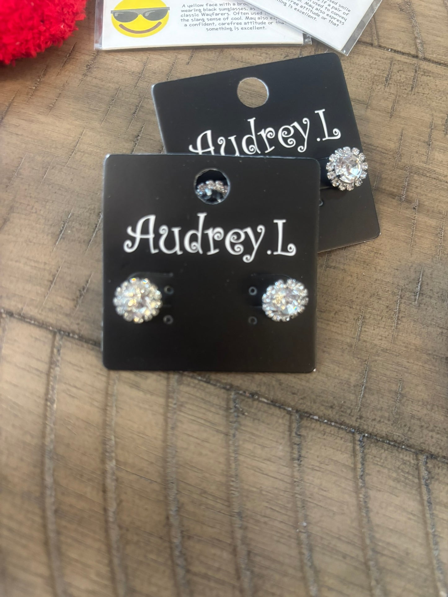 Sparkling Stud Earrings