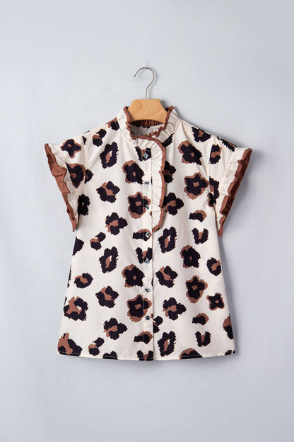 Summer 2026 Western Primal Poise Leopard Blouse (S-4X)