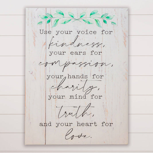 Sign - Use Your Voice For Kindness (PC)