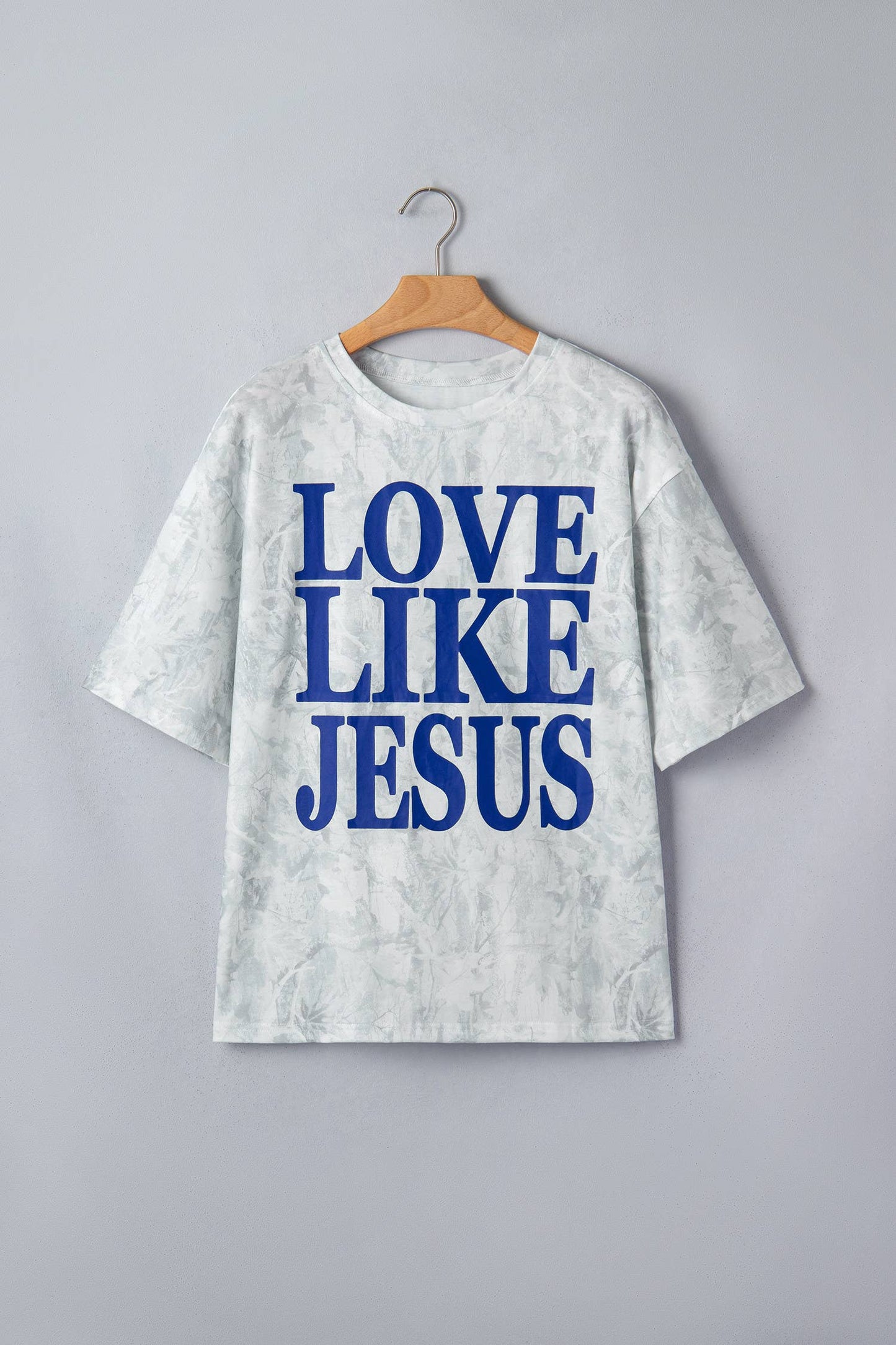 Love Like Jesus Camouflage Oversized T Shirt (S-XL)