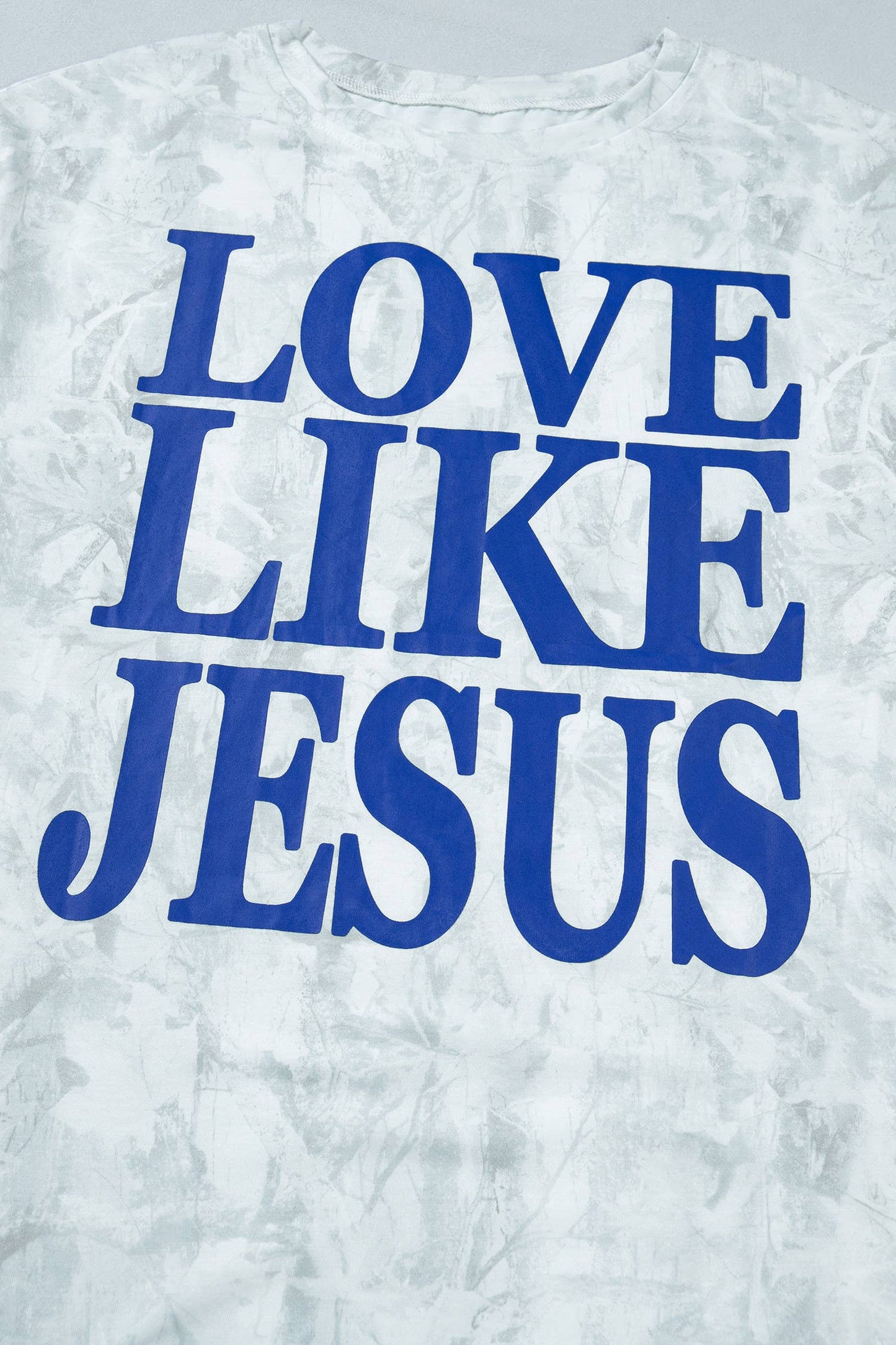 Love Like Jesus Camouflage Oversized T Shirt (S-XL)