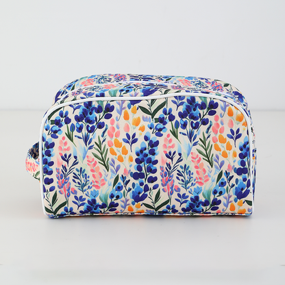 Canvas Cosmetic Case Makeup Bag